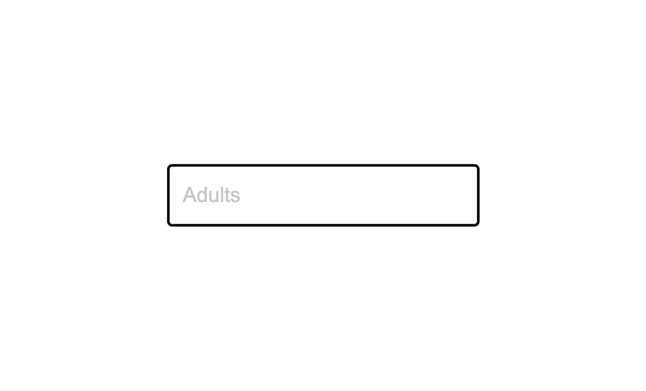 Don't use placeholder text instead of a label